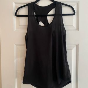 Zyia Black Vented Open Back Tank